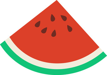 watermelon vector illustration
