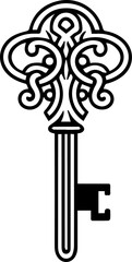 vintage key 