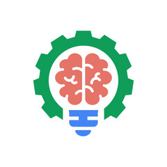 Innovation icons on white background. Vector illustration.