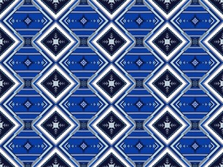 ikat pattern traditional Design for background,wallpaper,clothing,illustration.Texture, home decorations.Geometric ethnic. folk embroidery, Asia,Peru, china,Moroccan. Motif ethnic handmade beautiful