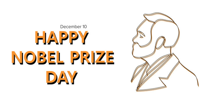 Banner for Happy Nobel Prize Day