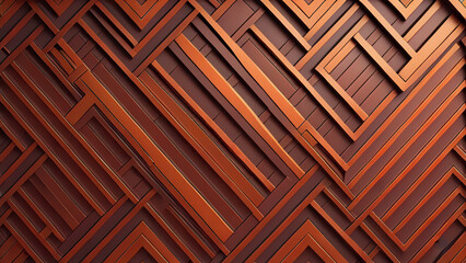 abstract geometric background, abstract simetris paneling pattern 3D paneling decorative ilustration, wood motive, panel wood, wooden, wood panel