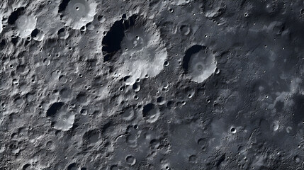 moon surface texture background ,lunar soil texture ,generative ai - obrazy, fototapety, plakaty