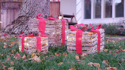 Christmas Presents Front Yard Decorations