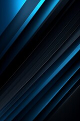 Obraz premium Futuristic Techscape: Abstract light Blue, Navy and Black Background