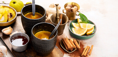 Home remedies for cold and flu.