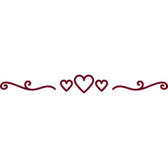 Doodel Love Divider