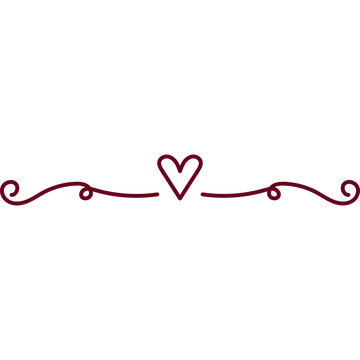 Doodel Love Divider