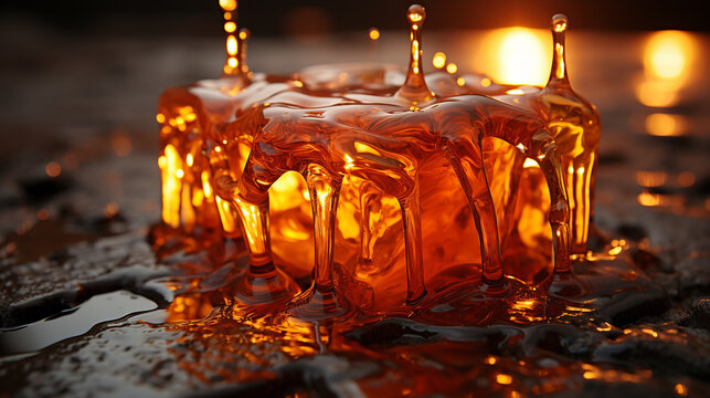 burning candles in the church HD 8K wallpaper Stock Photographic Image 