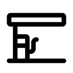 gas station line icon