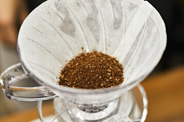 Alternative coffee brewing method