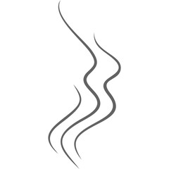 Fototapeta premium Smoke Line Art