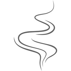 Smoke Line Art