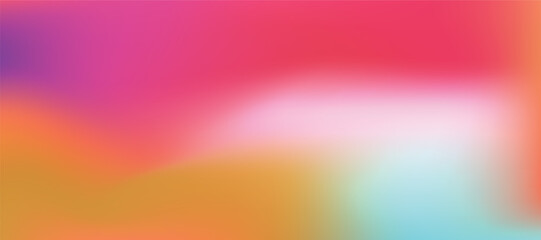Blurred-colored abstract background. Smooth transitions of iridescent colors.