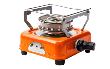 Camping Cooker On Transparent Background
