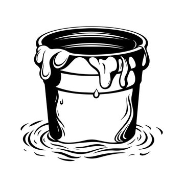 Bucket Spilling Water