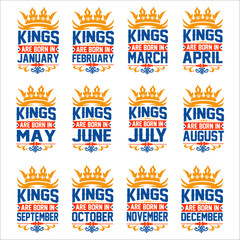 Birthday T-shirt Design Bundle. Birthday T-shirt Design.