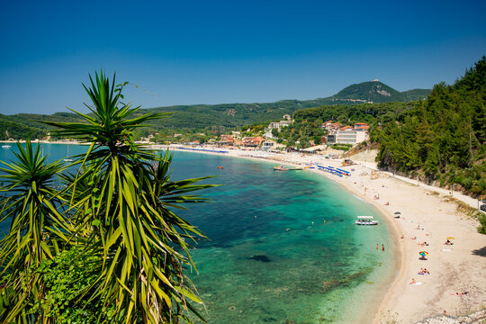 Parga. Greece. Valtos beach view