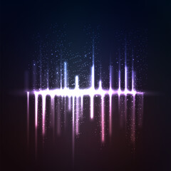 Abstract background equalizer concept music disco.