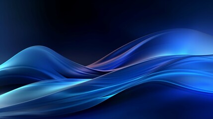 BLUE ABSTRACT BACKGROUND BLUE COLORS MIX THIN Ai Generative