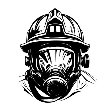 Firefighter Helmet Front