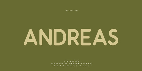 Elegant Font Uppercase Lowercase and Number. Classic Lettering Minimal Fashion Designs. Typography modern Sen serif fonts regular decorative vintage concept. vector illustration © SyedMuhammad