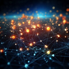 Fototapeta premium A network crafted to cultivate innovation.