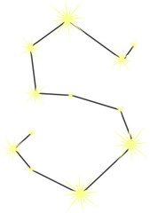 Astrological Sign Alphabet S