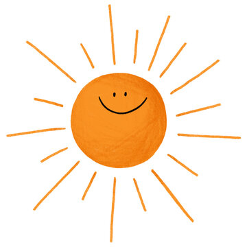 The Sun Hand Drawn Clipart