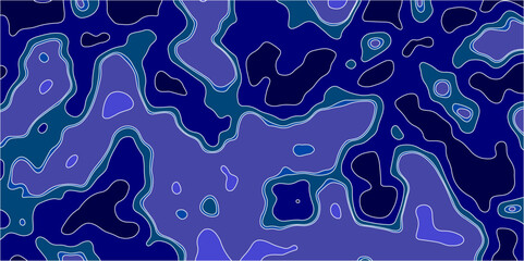 Topographic map in contour line light topographic topo contour map and ocean topographic line map and Topographic map background concept. Natural printing illustrations of maps.