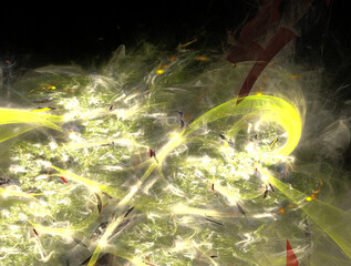 Imaginatory fractal abstract background Image