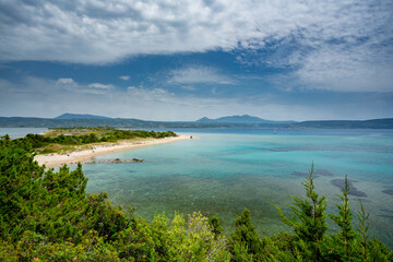 Divari beach view in Greece