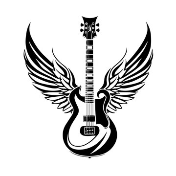 Guitar With Wings