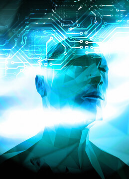 Artificial Intelligence, conceptual illustration