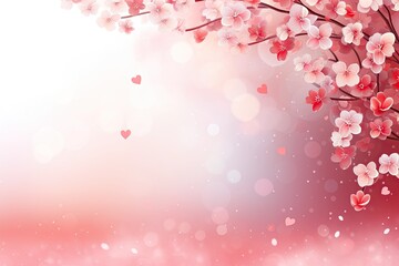 Valentine background Simple and elegant style