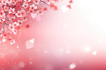 Obraz na płótnie Canvas Valentine background Simple and elegant style