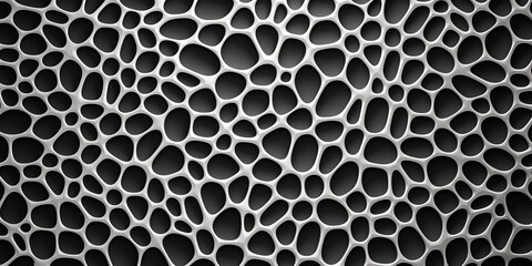 black and white mesh texture background.