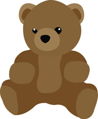 teddy bear vector image