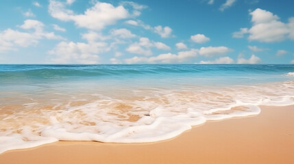 Fototapeta na wymiar Closeup of sandy beach
