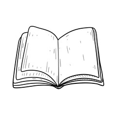 book hand drawn
