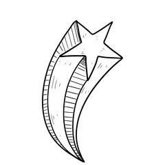 star handdrawn illustration 