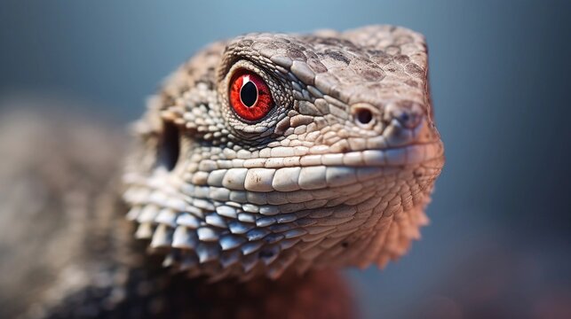 close-up portrait of a house lizard against textured background, AI generated, background image