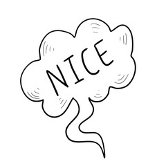 speech bubbles hand drawn