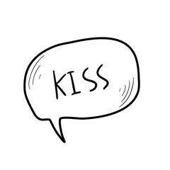 speech bubbles hand drawn