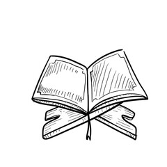 al-qur'an hand drawn illustration