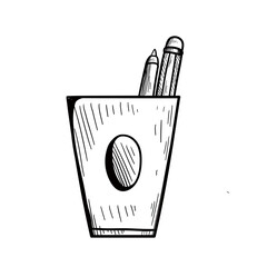 pencil handdrawn illustration