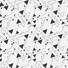 Fototapeta premium Modern texture with triangles, lines.
