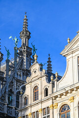 Fototapeta na wymiar Belgique Europe Bruxelles Brussels Grand Place