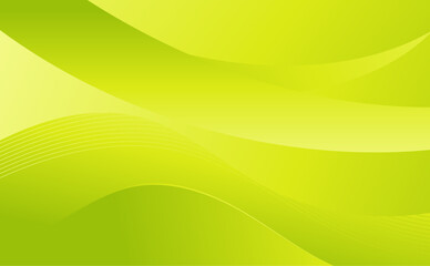 Abstract green background with waves