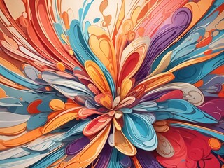 abstract colorful gradient background for design as banner, ads, and presentation concept